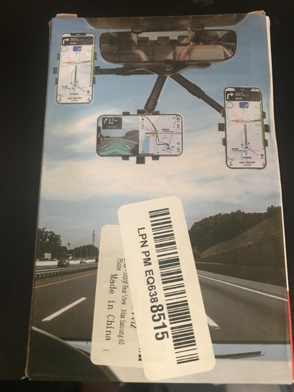 Photo 1 of SEE NOTES........SXhyf Rear View Mirror Phone Holder, 2023 Rotatable and Retractable, Universal Mount, Cell Car Fit for iPhone 11 12 13 14 Pro Max Samsung All Phone