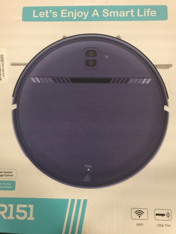 Photo 1 of XIEBro Life Robot Vacuum and Mop Combo, Vacuum and Mop 2 in 1 Robotic Cleaner with WiFi/App/Voice, Schedule, Water Tank and Dustbin, Self-Charging, Slim, Ideal for Hard Floor, Pet Hair, Carpet
