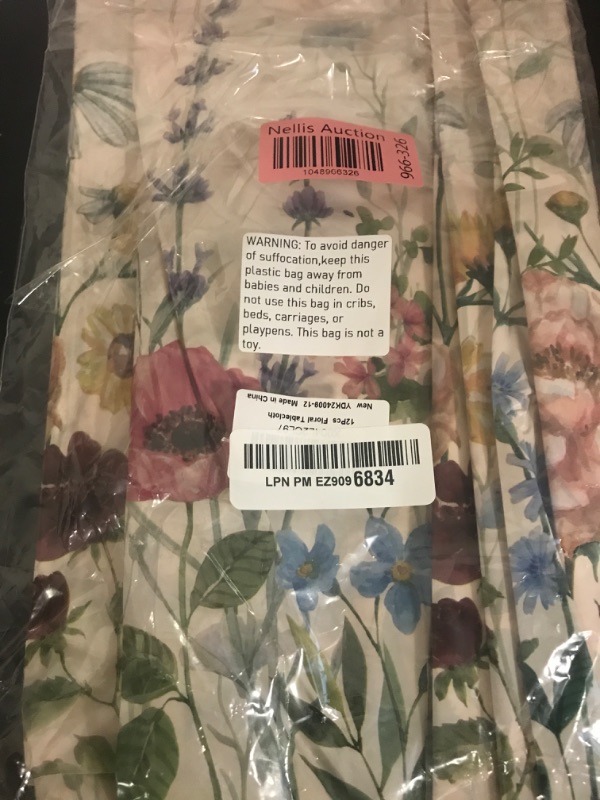 Photo 1 of 12 Pcs Spring Floral Tablecloth, Butterfly Wildflower Plastic Disposable Tablecloth Rectangle Table Covers for Easter, Birthday, Wedding, Mothers Day Tea Party Supplies and Decorations,54 x 108 Inch