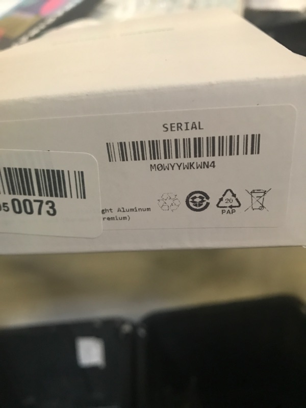 Photo 1 of Apple Watch Series 8 (GPS, 41MM) - Starlight Aluminum Case with Starlight Sport Band M/L (Renewed Premium)