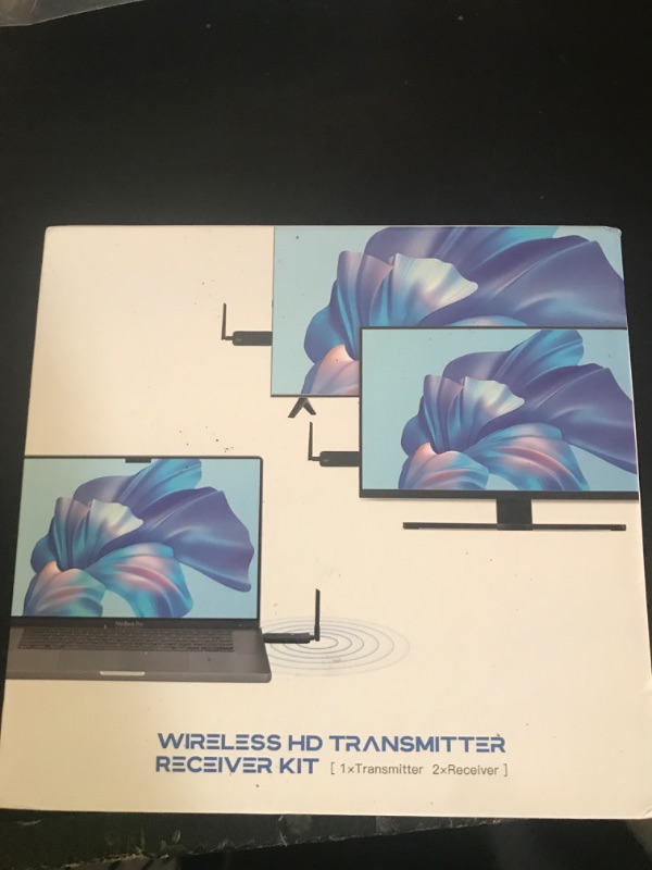 Photo 1 of LIULANZ Wireless HDMI 2 Receiver and Transmitter USB-C Extender Kit,Plug & Play 165FT Portable 2.4G/5G Wirelessly Simultaneous Expansion for Multiple Screens from Laptop and Camera to TVs,Projectors