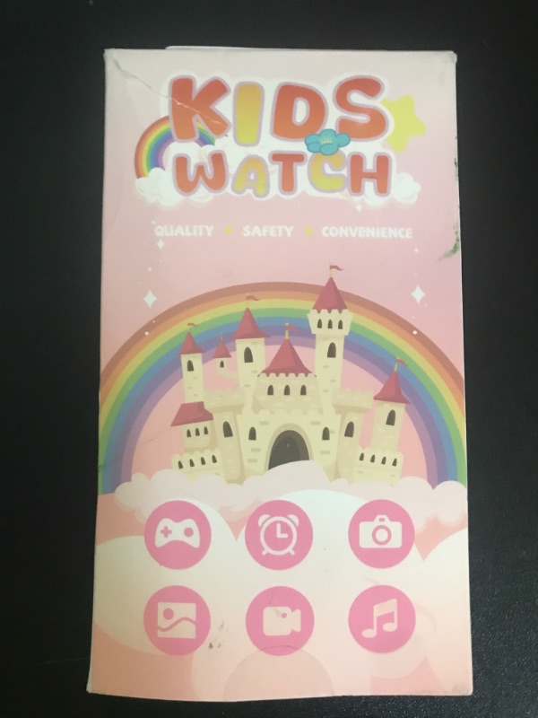 Photo 1 of OKYUK 4G Smartwatch, Kids Watch for Kids with SIM Card, 47 Exciting Games, Two-Way Calling Feature, SOS Emergency Call Button Ideal for Kids Aged 3-12, Children’s Cell Phone Alternative (Purple)