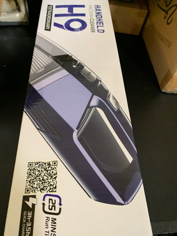 Photo 1 of Bossdan Handheld Vacuum Cordless,Car Vacuum Cleaner Portable with Powerful Suction/Multi Accessories,Low-Noise Lightweight Mini Hand Vacuum Cordless Rechargeable for Car,Office and Home Cleaning