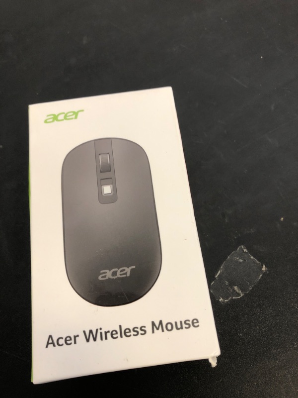 Photo 1 of acer Computer Mouse Wireless, 2.4G Slim USB Wireless Mice with USB Receiver, 800/1200/1600 Adjustable DPI Optical Laptop Mouse with 4 Buttons, Portable for Laptop, Desktop, PC