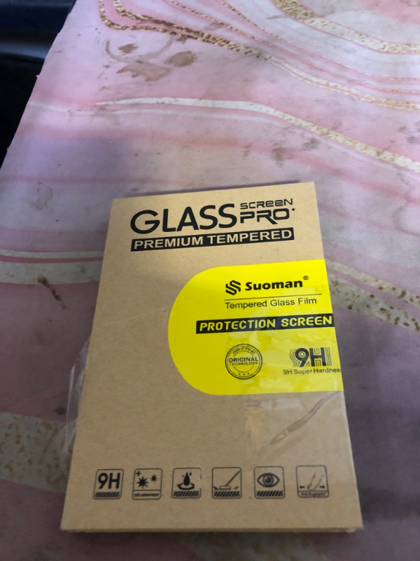 Photo 1 of Suoman 4-Pack for Samsung Galaxy Watch 8/7 Ultra 47mm Screen Protector, [Scratch Resistent] 9H Hardness Tempered Glass Screen Protective Film for Galaxy 47 mm Smartwatches
