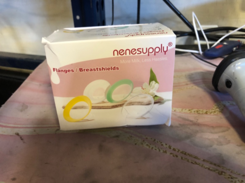 Photo 1 of Nenesupply 17mm Oval Flanges Compatible with Medela Breast Pump Parts Replace 17mm Medela Flange Accessories. Work with Pump in Style Parts Symphony Parts Swing Maxi Harmony and Personalfit Flex