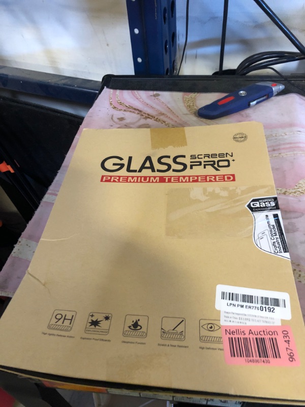 Photo 1 of Hianjoo 2-Pack Screen Protector Compatible with TECLAST T65Max 13" Tablet, [HD Clarity] [9 Hardness] [Anti-Scratch] Tempered Glass