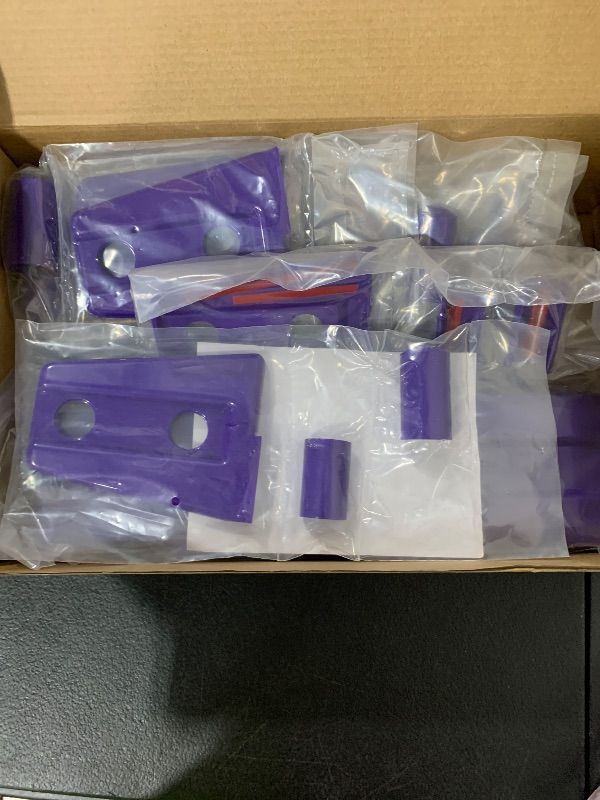 Photo 1 of JeCar 12PCS Purple Full Set Door Hinge Cover Trim Kit Fit for 2007-2018 Jeep Wrangler JK JKU Door Hinge Covers & Hood Hinge Covers & Tailgate Hinge Covers
