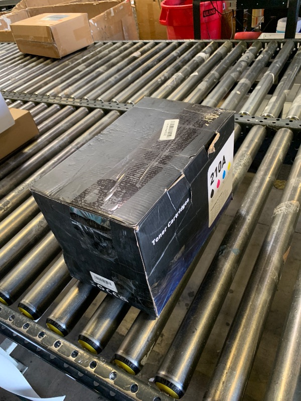 Photo 1 of 210A Toner Cartridges High Yield for Color Laser Jet Pro MFP 4301fdw 210A Compatible for HP 4201dn 4201dne 4201dw 4201dwe MFP 4301dw 4301dwe 4301fdn 4301fdne 4301fdw 4301fdwe Printer(BK/Y/M/C,4 Pack)