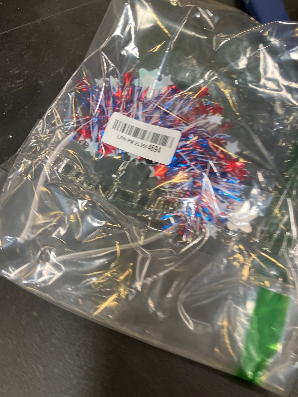 Photo 1 of xo, Fetti Happy Fourth of July Star Headband | USA Party Favors, American Flag Supplies, 4th of July Decorations, Stars and Stripes Decor, Red White and Blue, Olympic Theme Bday Patriotic Accessory