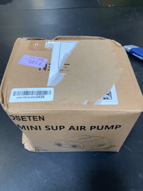 Photo 1 of Paddle Board Pump, SUP Electric Air Pump, Deflation Function, Auto-Off, 12V DC Car Connector for Inflatable Stand Up Paddle Board, Kayaks, Boats, Inflators, Paddleboards