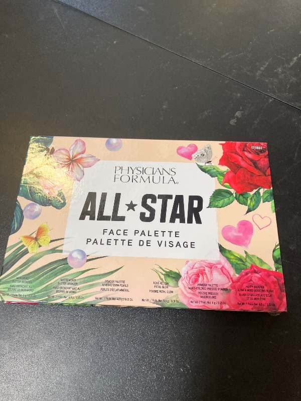 Photo 1 of Physicians Formula All-Star Face Palette, Velvety-Smooth Buildable & Blendable Formulas,Versatile Matte and Multidimensional Shades, Cruelty-Free & Vegan