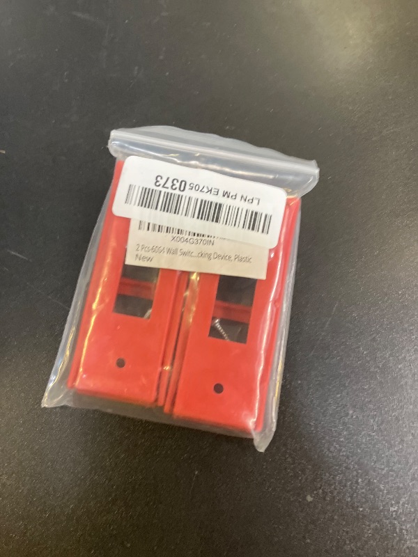 Photo 1 of 2Pcs 6064 Wall Switch Locking Device, Plastic, Maintain Switch Position to Ensure Safety