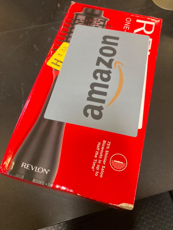 Photo 1 of REVLON One Step Volumizer PLUS Hair Dryer and Styler | More Volume, Less Damage, and More Styling Control for Easy and Fast Salon-Style Blowouts, Plus Travel Friendly (Black)