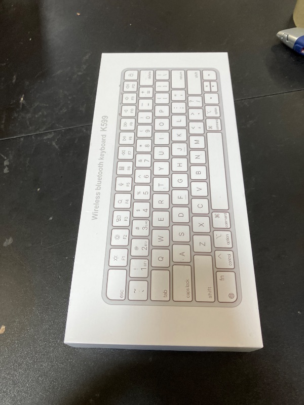 Photo 1 of ULSOU Wireless Keyboard for Mac, Bluetooth/2.4G USB Dual-Channel Connection, Multi Device, Rechargeable Bluetooth Keyboard Compatible with Mac, iPad, iPhone
