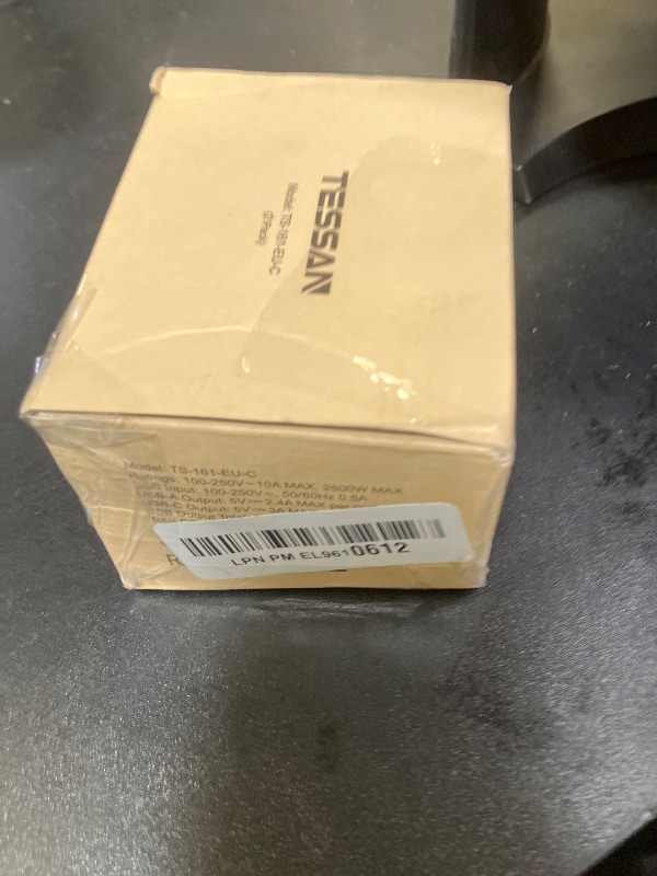 Photo 1 of 2 Pack European Plug Adapter USB C, TESSAN US to Europe Adapter 4 Outlets 3 USB Charger, Type C International Power Adaptor to Italy Spain France Portugal Iceland Germany, Europe Travel Essentials
