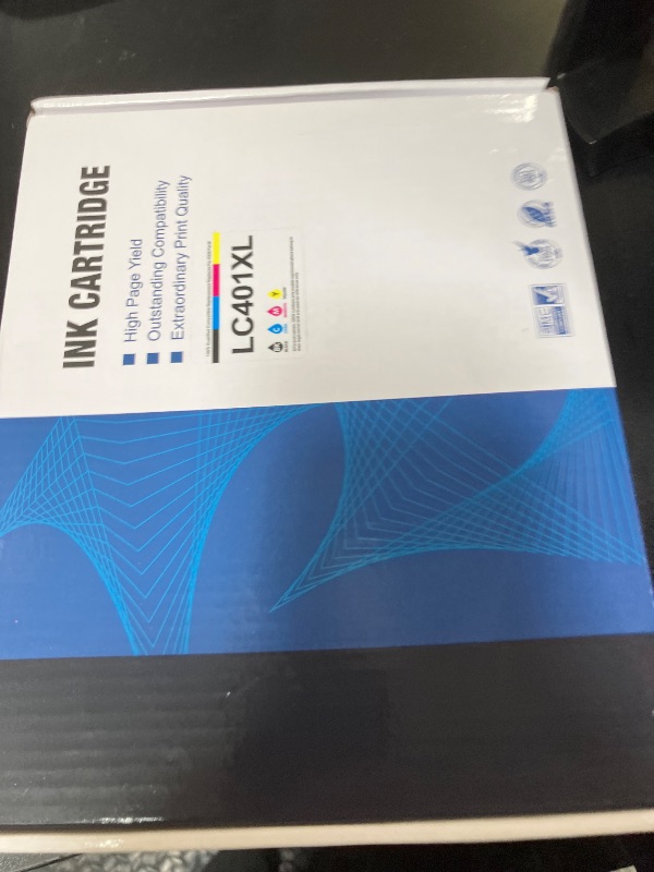 Photo 1 of Valinkso LC401XL LC401 Ink Cartridges Compatible for Brother Ink Cartridges LC401 XL to use with Brother MFC-J1010DW MFC-J1012DW MFC-J1170DW Printer Ink (Black Cyan Magenta Yellow, 4 Pack)