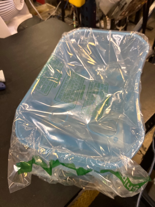 Photo 1 of Rypet Turtle Tank Aquarium - Reptile Habitat, Turtle Habitat, Reptile Aquarium Tank for Crayfish Crab (Excluding Accessories) Blue
