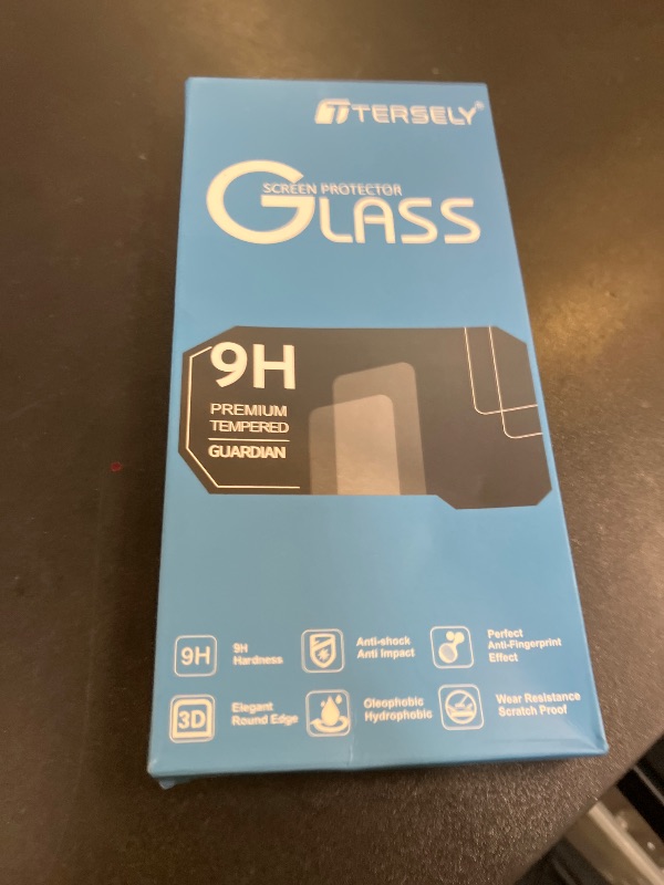 Photo 1 of T Tersely (3 Pack Screen Protector for Motorola Moto Edge 2024, Tempered Glass 3D full Coverage Bubble Free Support Fingerprint Unlock Anti-Scratch, Case Friendly