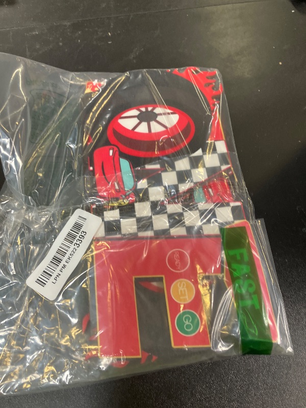 Photo 1 of TONIFUL Race Car ONE Letter Sign Table Centerpieces Fast One Birthday Decorations for Boys,Cars 1st Birthday Decorations for One Year Old Birthday Favors Party Baby Shower Photo Booth Props(2 Set)