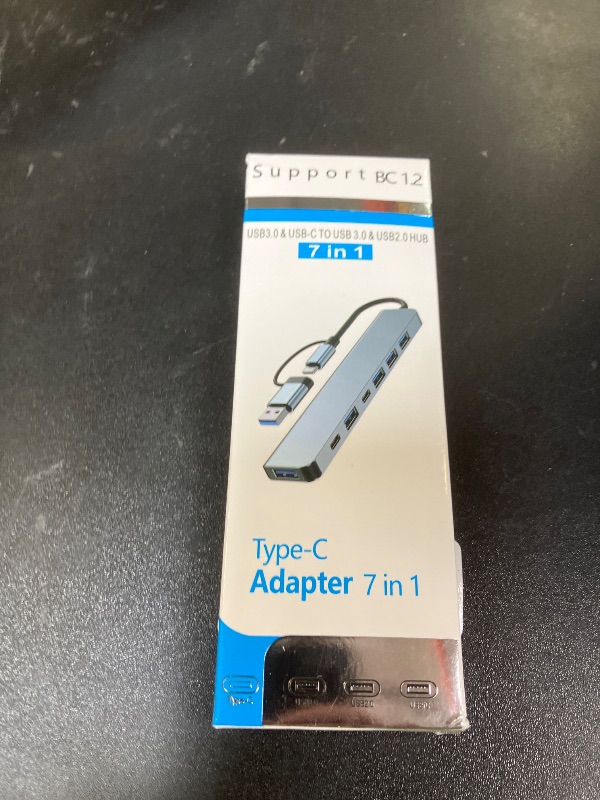 Photo 1 of ?Upgrade? USB C/USB Hub, BERLAT Aluminum 7 in 1 USB C & USB Hub with USB 3.0, USB 2.0 Ports for PC/Laptops/MacBook Pro/Air/iMac/iPad and More Devices