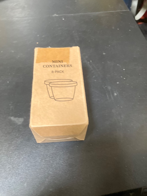 Photo 1 of [8 Pack] Salad Dressing Container To Go, 2.4oz Small Condiment Containers with Leakproof Silicone Lids, Reusable Stainless Steel Sauce Cups for Lunch Bento Box, Picnic and Travel