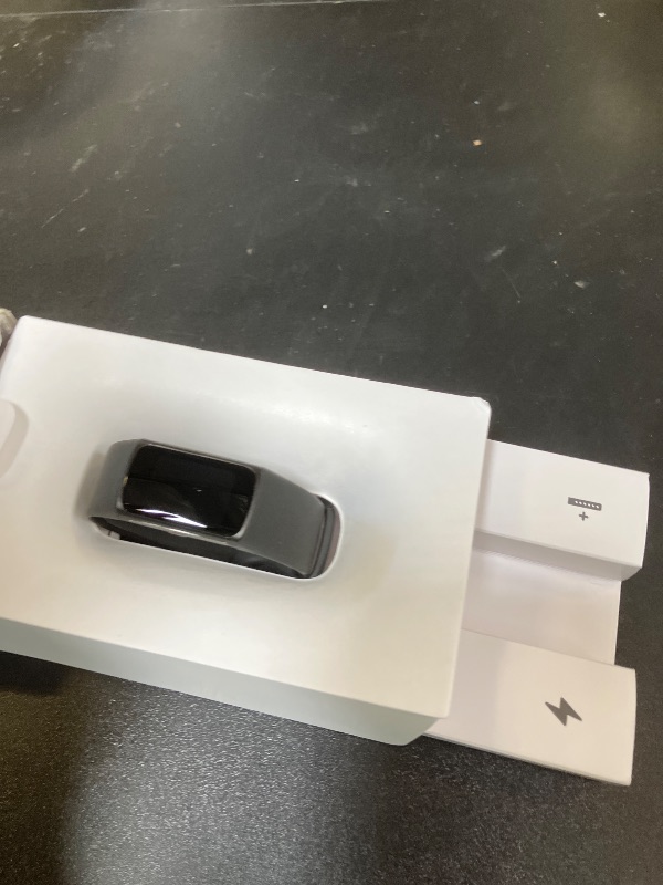 Photo 1 of Fitbit Charge 6 Fitness Tracker with Google apps, Heart Rate on Exercise Equipment, 6-Months Premium Membership Included, GPS, Health Tools and More, Obsidian/Black, One Size (S & L Bands Included)
