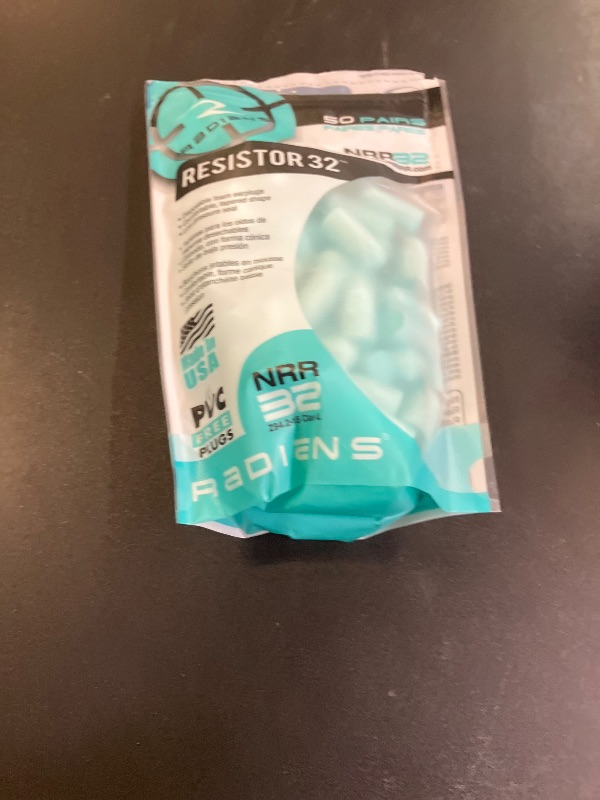 Photo 1 of Radians Uncorded - Bag of 50 Pair - Aqua