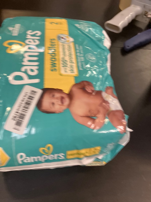 Photo 1 of Pampers Baby Diapers - Swaddlers - Size 2, 29 Count, Ultra Absorbent Disposable Infant Diaper
