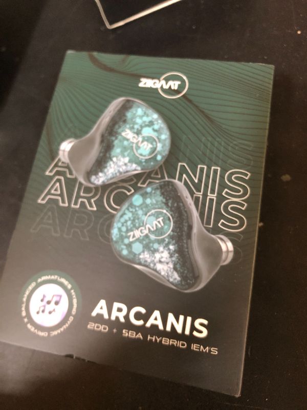 Photo 1 of Linsoul ZiiGaat Arcanis in Ear Monitor, Professional 2DD+5BA Hybrid IEM Earphone, Gaming Earbuds, HiFi Wired Earbuds with Detachable Cable for Musicians Audiophiles