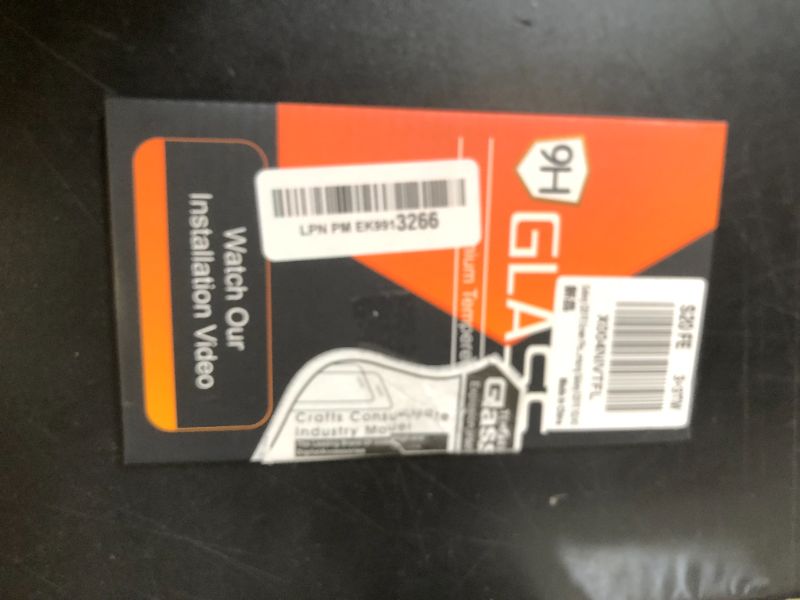 Photo 1 of Galaxy S20 FE Screen Protector and Camera Protector, [3 Screen Protectors+3 Camera Protectors][Support Fingerprint] Tempered Glass Screen Protector for Samsung Galaxy S20 FE 5G/4G