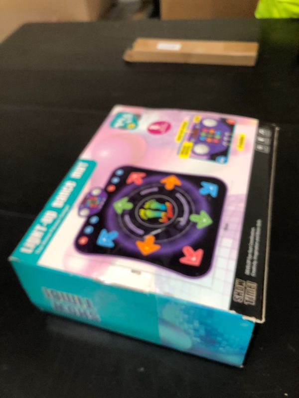 Photo 1 of Dance Mat Toys for 3-12 Year Old Girls & Boys, Dance Mats with Light Up 8-Buttons & Wireless Bluetooth, Music Dance Toy with 5 Modes Game, Birthday Xmas Gifts for 3 4 5 6 7 8 9 10+ Year Old Girls Boys