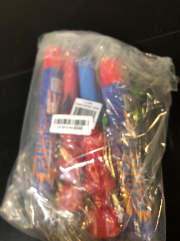 Photo 1 of Geospace Hand Held Pump Rocket Combo Battle Pack – Flying Foam Rockets Outdoor Toys for Kids, Boys & Girls – 19" Set with 2 Launchers & 10 Rockets Set – Hand Stomper Rocket Toy - Cool Toys for Fun
