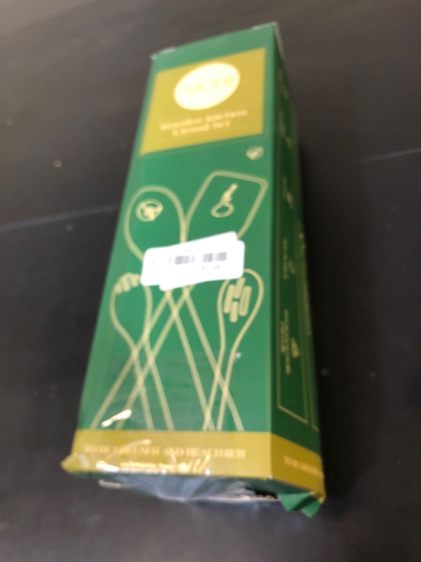 Photo 1 of 10 Pack Wooden Utensils for Cooking, Wood Utensil Set for Kitchen, Teak Wooden Spoon for Cooking, Non-Stick Spatula Ladle