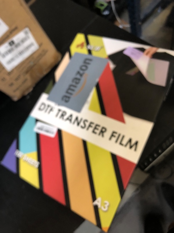 Photo 1 of A-SUB DTF Transfer Film A3(11.7x16.5 Inch) - 100 Sheets Double Sided Matte DTF Transfer Film for Sumblimation or DTF Inkjet Printer, Direct to Film PET Transfer Paper for T Shirts Textile