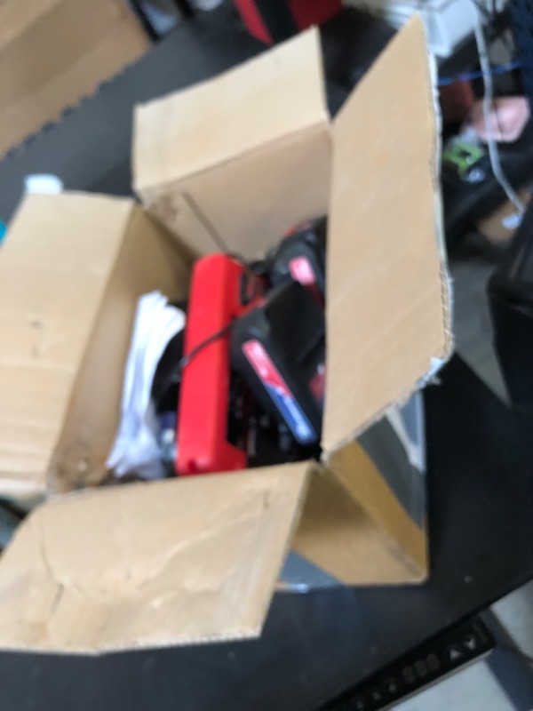 Photo 1 of Mxmoonant Fuel Transfer Pump Kit, Battery Powered Diesel Transfer Pump 12GPM Portable Self Priming Pump with 2 Lithium Batteries, Auto Fuel Nozzle, Hose for Kerosene Boat Truck