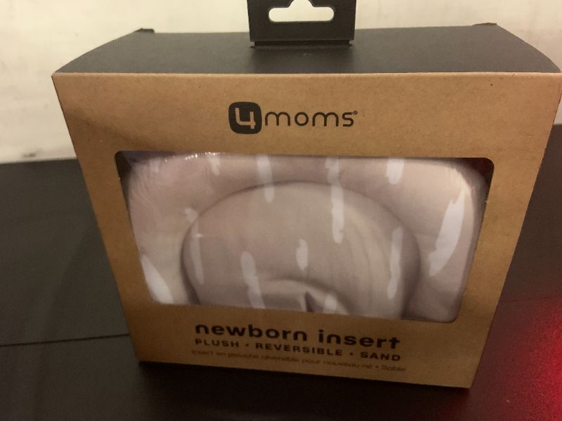 Photo 1 of 4moms RockaRoo and MamaRoo Infant Insert, Machine Washable, Soft, Plush Fabric, Reversible Design, Sand