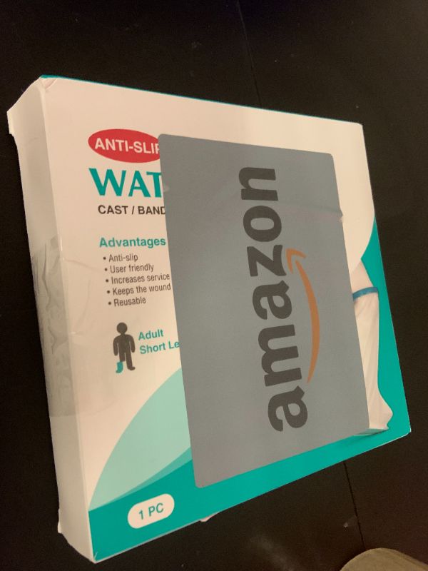 Photo 1 of Lxuemlu 2025 Upgraded 100% Waterproof Cast Shower Cover Leg Cast Cover with Non-Slip Bottom for Showering After Surgery, Adult Foot Shower Bag Cast Bag Cast Protector to Keep Wound & Bandages Dry