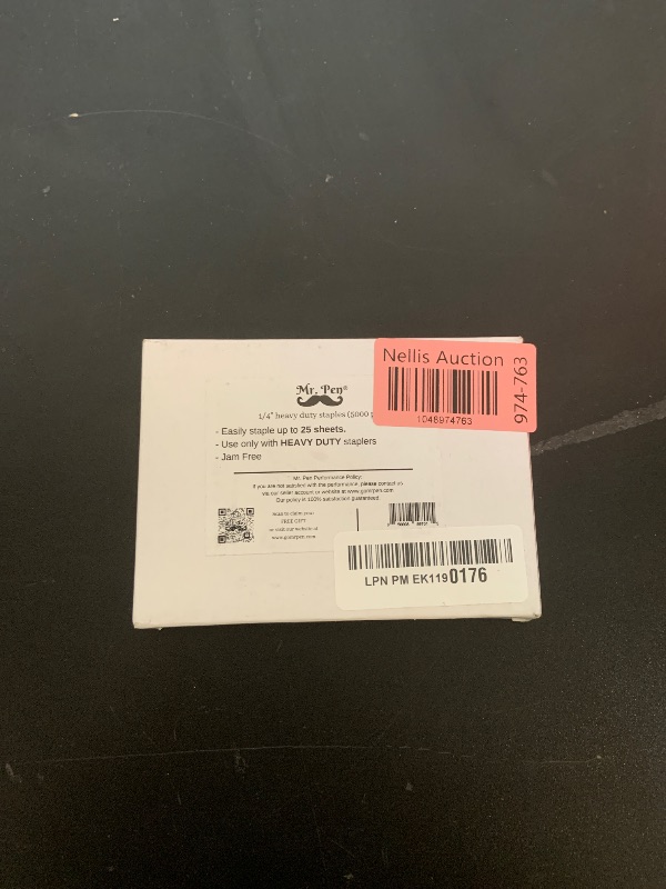 Photo 1 of Mr. Pen Heavy Duty Staples - 5000 Pc, 25 Sheet, 1/4 Inch Length, Office Supply