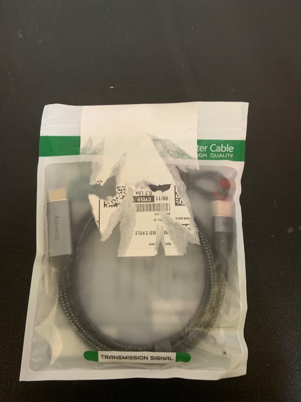 Photo 1 of Answin HDMI to DisplayPort Cable, Uni-Directional, 4K@60Hz, 1920x1200, 1080p HDMI to DP for Xbox One/360/PS3/PS4/Mac Mini, PC to DP Monitor, 6.5ft