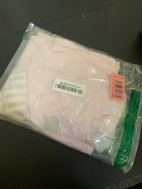 Photo 1 of PUMA Girls Active Shorts Set - 3 Piece Performance T-Shirt, Tank Top, Gym Shorts - Summer Athletic Outfit for Girls (7-14), Size 7, Whisp of Pink