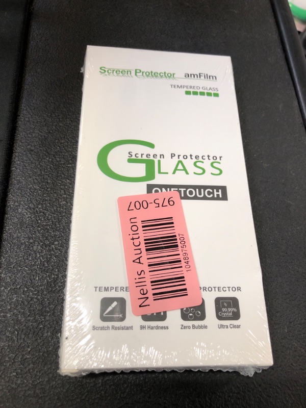 Photo 1 of amFilm Auto-Alignment OneTouch for Samsung Galaxy S24 6.2" Screen Protector + Camera Lens Protector,Tempered Glass,30 Seconds Installation, Case Friendly , Bubble Free , Anti-Scratch [2+2 Pack]