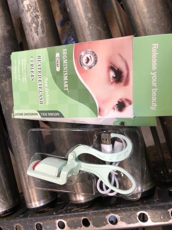 Photo 1 of Heated Eyelash Curler, Fast Heat up Within 5s, 24 Hours Long Lasting, Rechargeable Electric Eyelash Curler, Temperature Control, Safe Anti-Burn Eyelash Curlers, Quick Natural Curling Eye Lashes