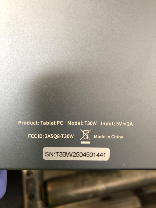 Photo 1 of Winsing Tablet, Android 15 Tablets 10 inch with 12GB RAM+128GB Storage+2TB TF Card Expand, Octa-Core, 1280*800 HD Touch Screen Computer Tablet, 8-10H Long-lasting Battery Life,Wi-Fi & BT 5.0,Gray Blue