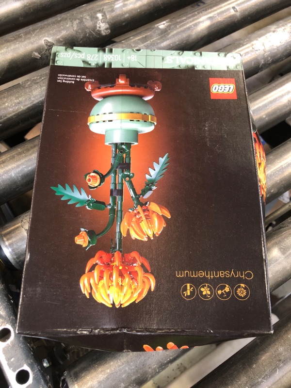Photo 1 of LEGO Botanicals Chrysanthemum Building Set for Adults Ages 18+ - Artificial Flower for Dinner Table Centerpieces & Decoration - Gift for Graduation - 10368