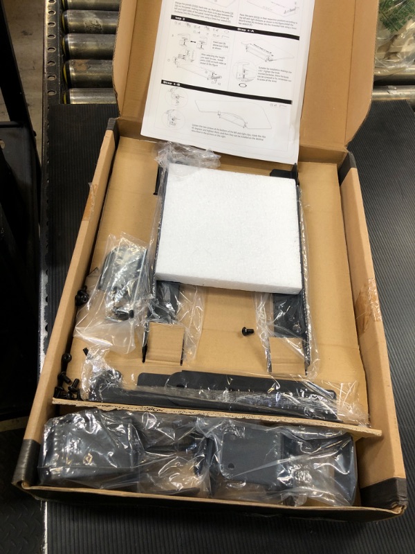 Photo 1 of Keyboard Tray Under Desk Pull Out with Extra Sturdy C Clamp Mount System, 27.3 (32.5 inch Including Clamps) x 11 Inch Slide-Out Platform Computer Drawer for Typing Black AX01WB01