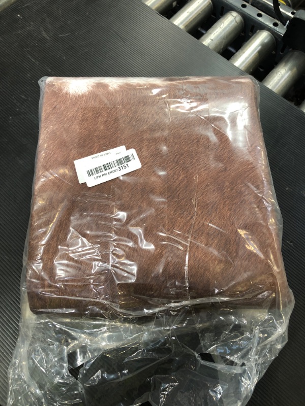 Photo 1 of BENRON Premium Cowhide Rug Large, Faux Cow Hide Rugs for Living Room Bedroom Western Home Decor, Non Slip Cute Rug with Irregular Animal Skins and Hides, Khaki Brown, 6.2 x 7ft