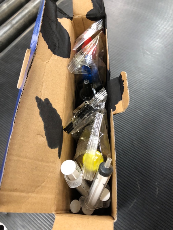 Photo 1 of KSUMEI Ink Refill Kit for HP 21 22 60 61 62 63 64 65 67 67XL 94 95 96 564 711 901 902 920 932 933 934 940 950 951 952 970 971 Ink Cartridge 100 ml Bottle (2*Black, Cyan, Magenta, Yellow)