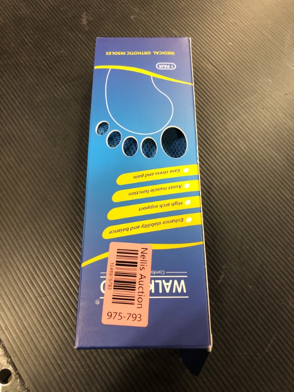 Photo 1 of Plantar Fasciitis Feet Insoles Arch Supports Orthotics Inserts Relieve Flat Feet, High Arch (Mens 7-7 1/2 | Womens 9-9 1/2)