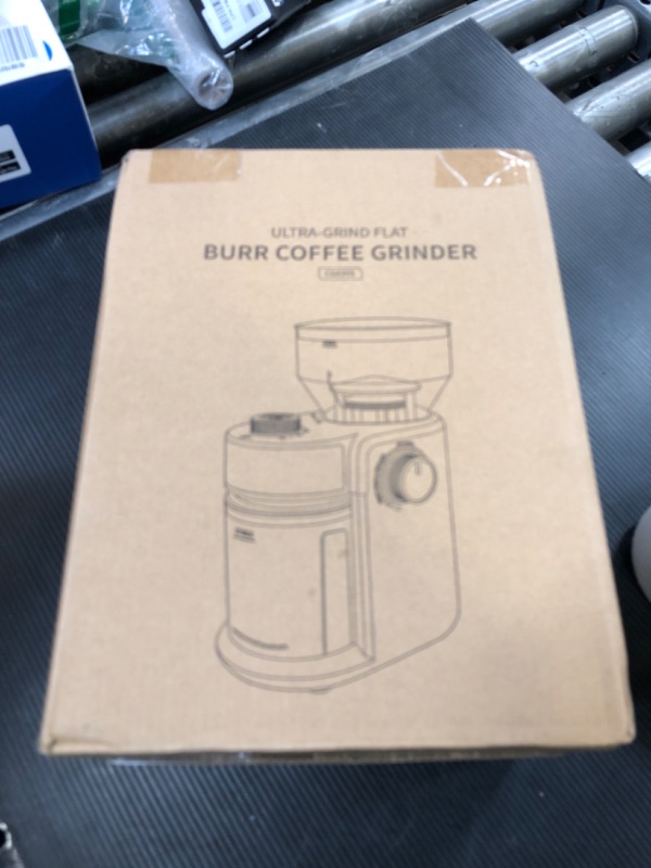 Photo 1 of SHARDOR Burr Coffee Bean Grinder Electric, Adjustable Burr Mill with 16 Precise Grind Setting for 2-14 Cup, Silver